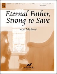 Eternal Father, Strong to Save Handbell sheet music cover Thumbnail